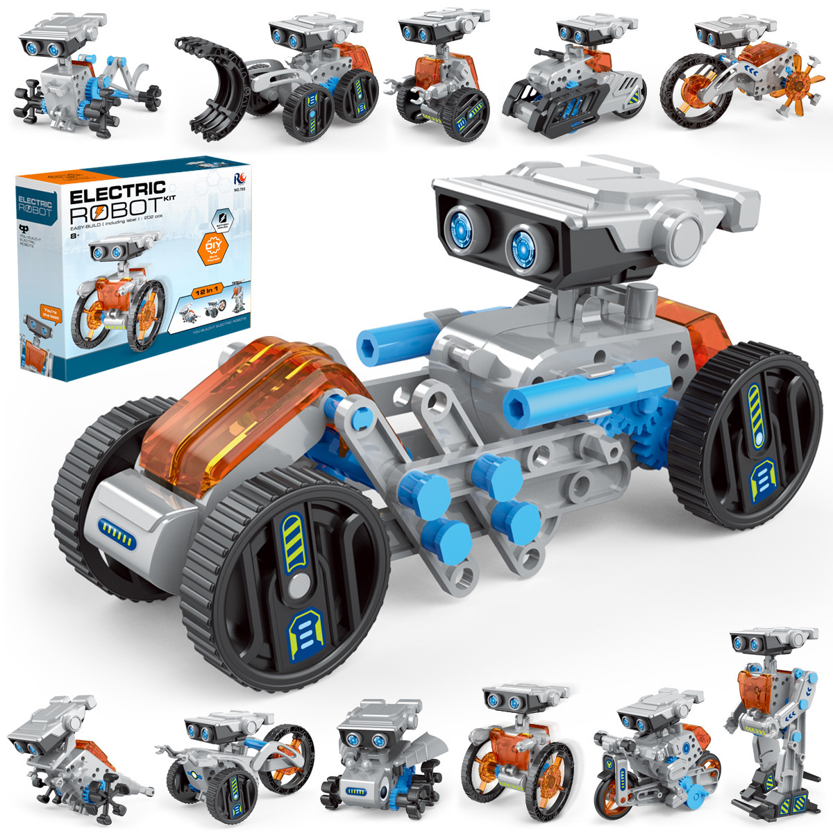 Science Toy - Zestaw 12 w 1 do eksperymentów