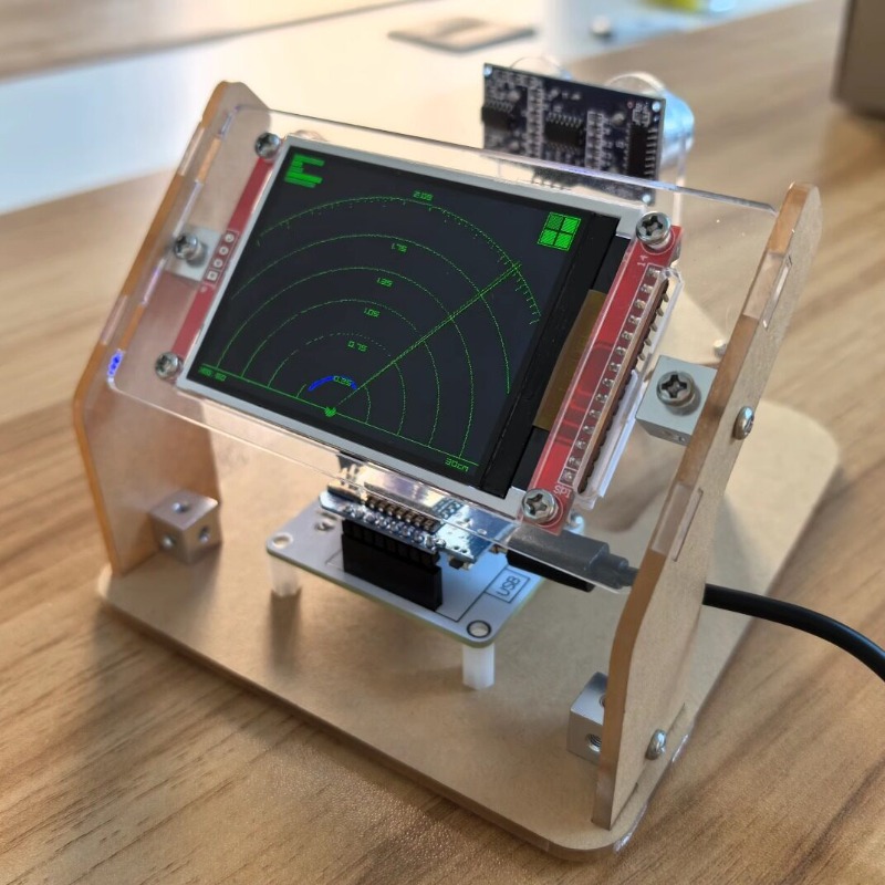 Science Project Toys Making - Ultradźwiękowy moduł skanowania radarowego dla Arduino