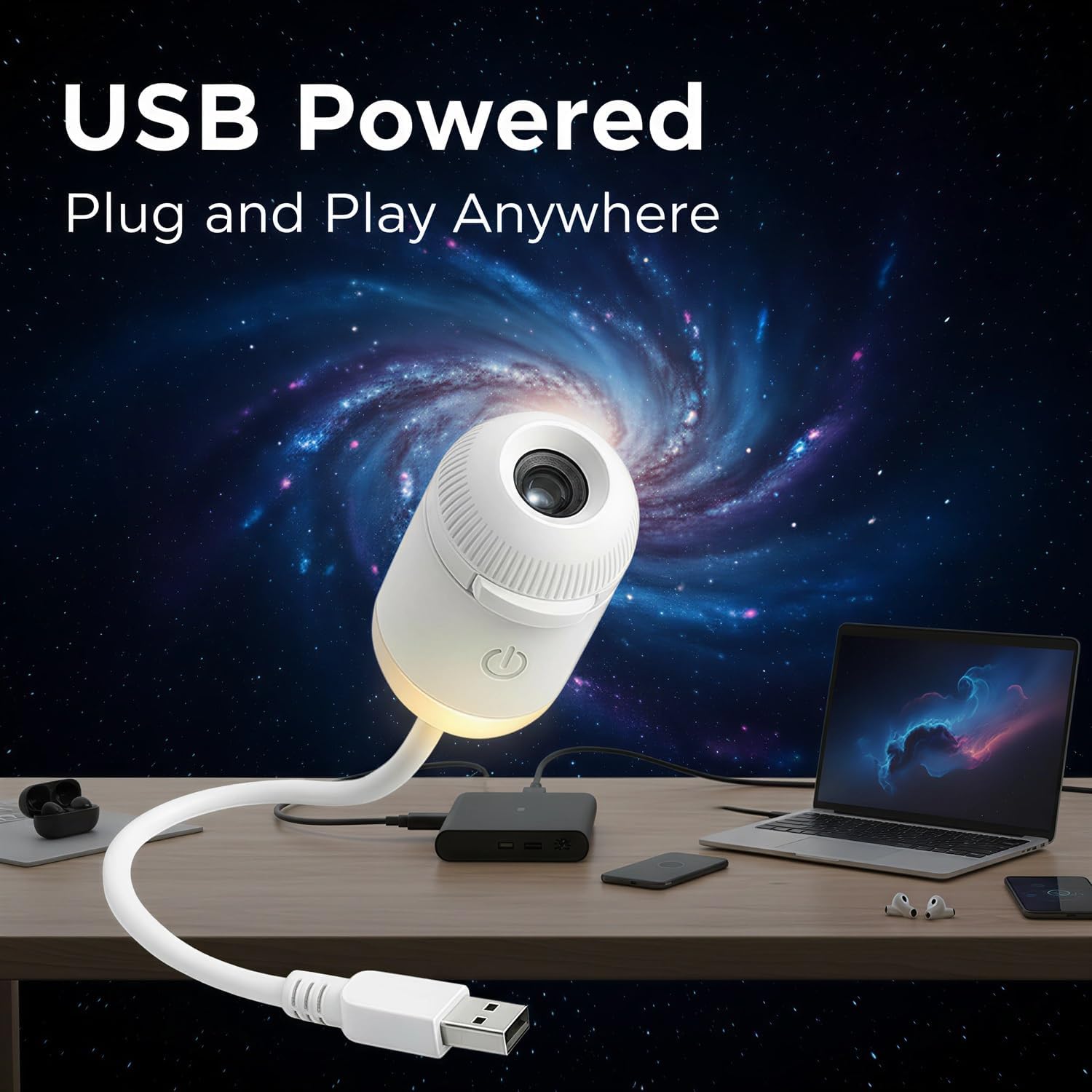 Planetarium Projector Home - Projektor Gwiazd, Lampka Nocna Projektor Galaktyki