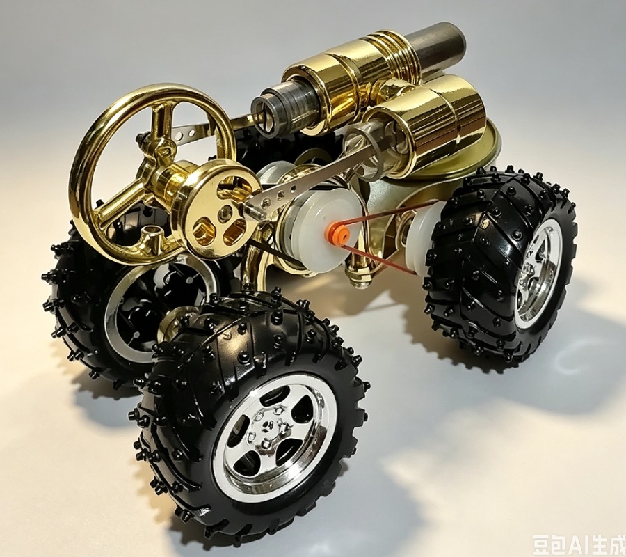 Science Toy - Miniaturowy model silnika spalinowego, zabawka naukowa