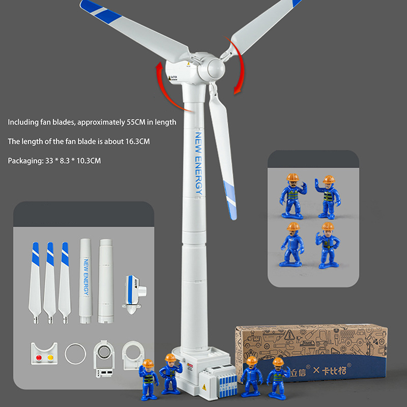 Science Toy - Zabawka symulacyjna - model turbiny wiatrowej