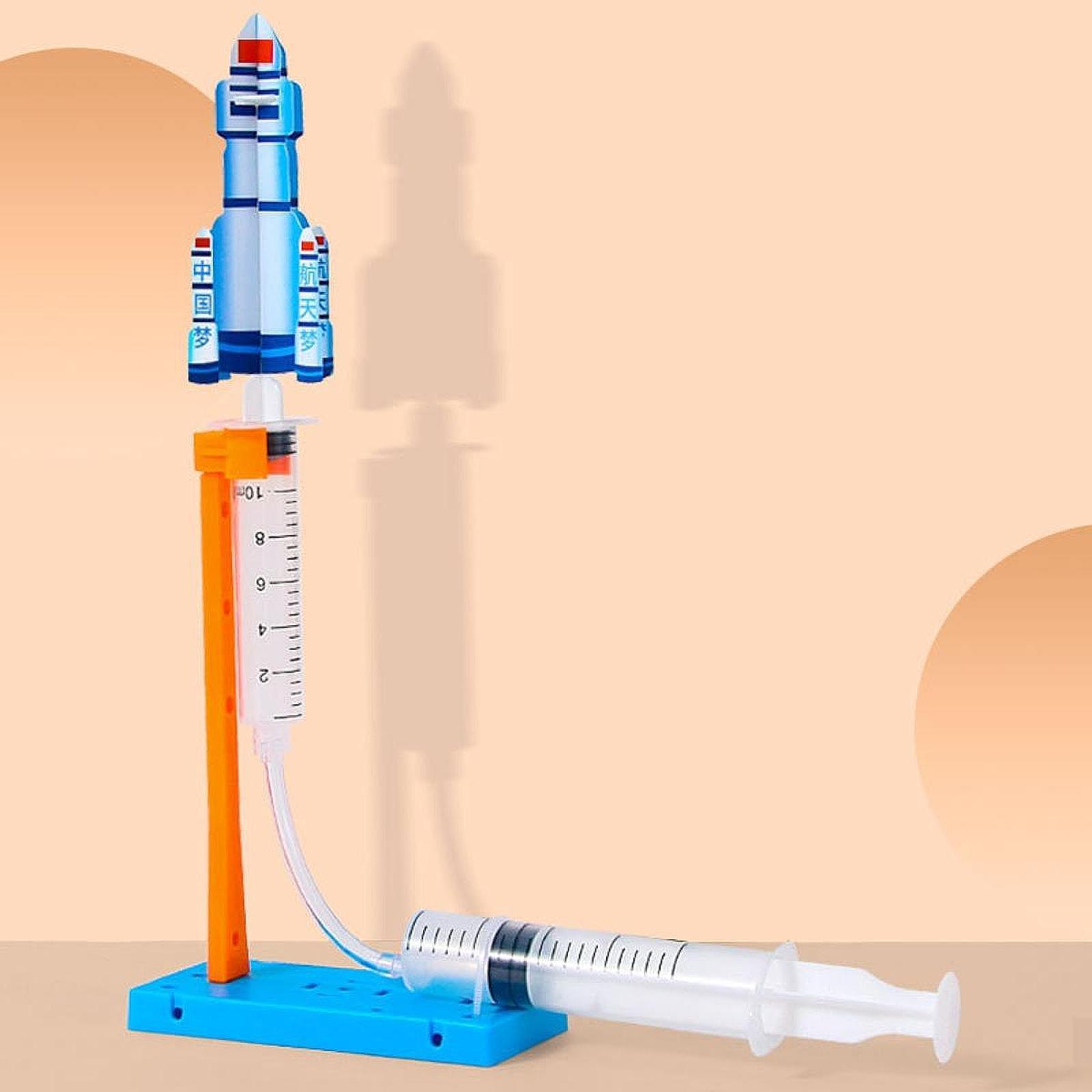 Science Project Toys Making - Zrób to sam: Model rakiety do