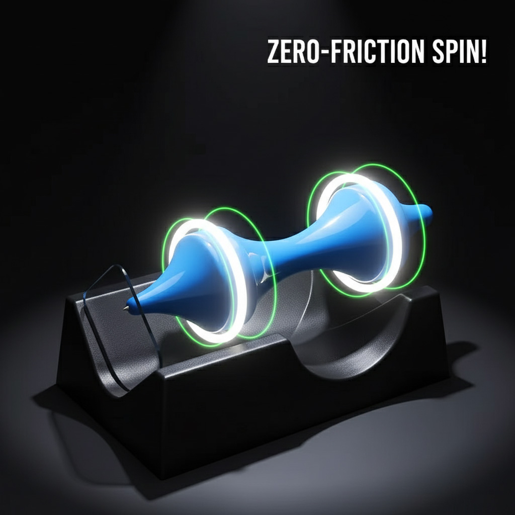 Newton Cradle Large - Magnetyczny Spinner Lewitujący Przeciw Siłom Grawitacyjnym