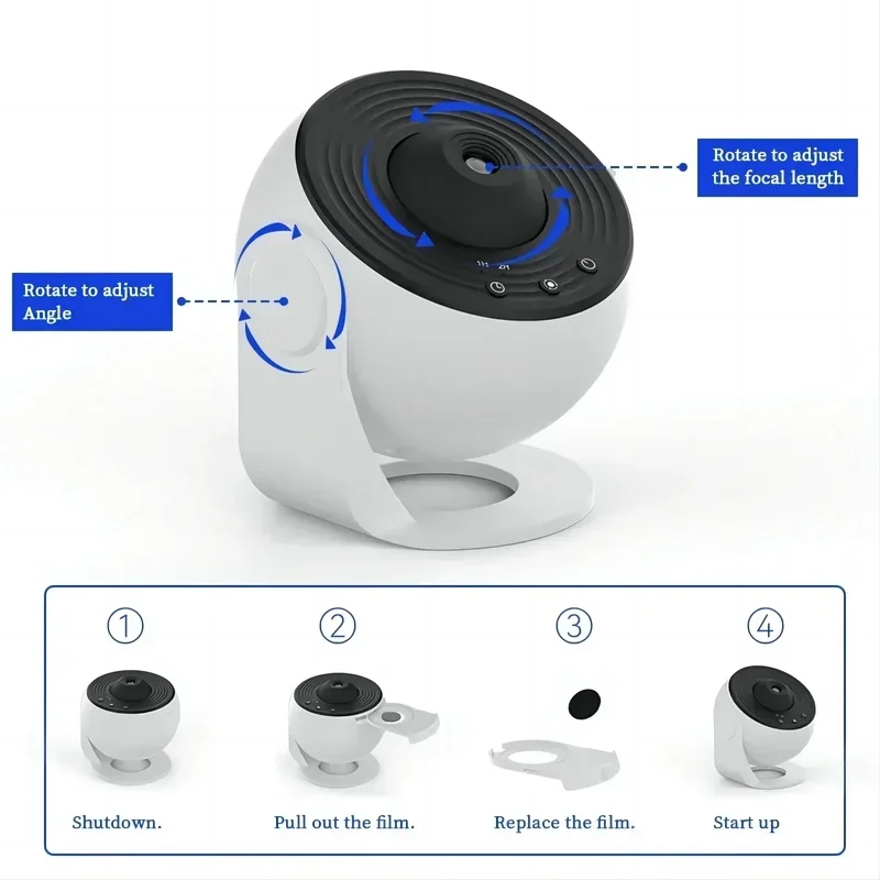 Projektor ApexTPStarry Sky Nig – Planetarium Projector Home recenzja i cena