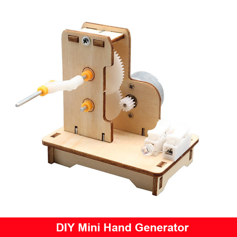 DIY Mini generator ręczny DIY  – Science Max recenzja i cena