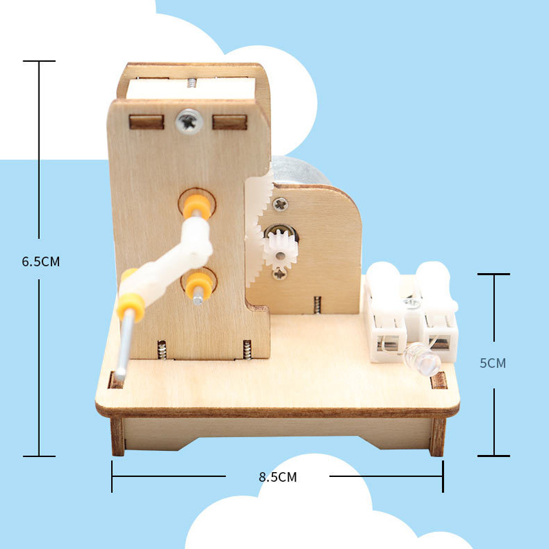 DIY Mini generator ręczny DIY  – Science Max recenzja i cena