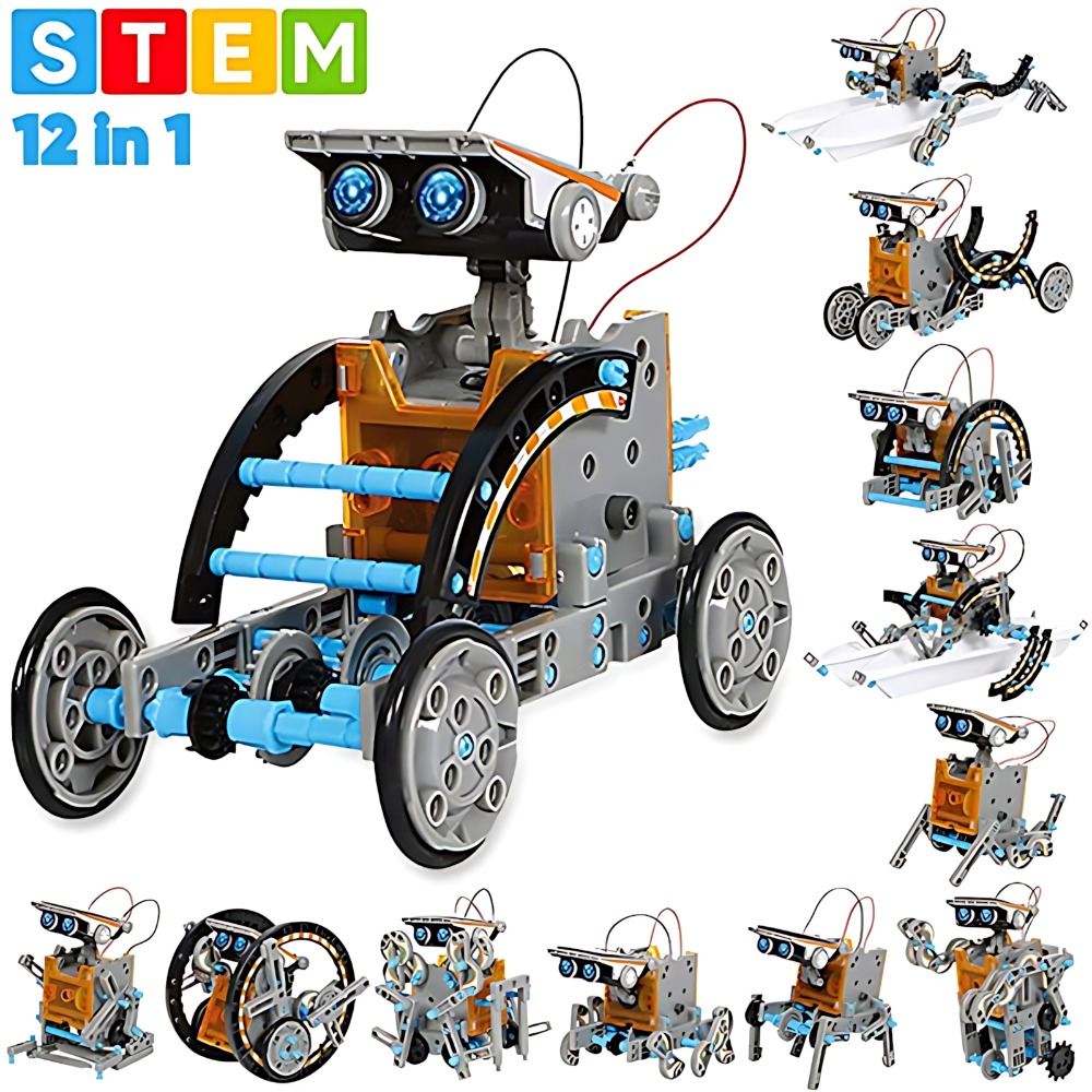 Klocki konstrukcyjne Solar Rob – Science Toys Diy recenzja i cena