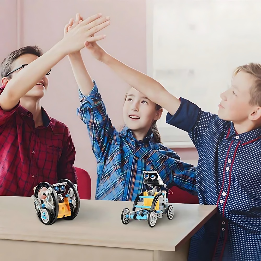 Klocki konstrukcyjne Solar Rob – Science Toys Diy recenzja i cena