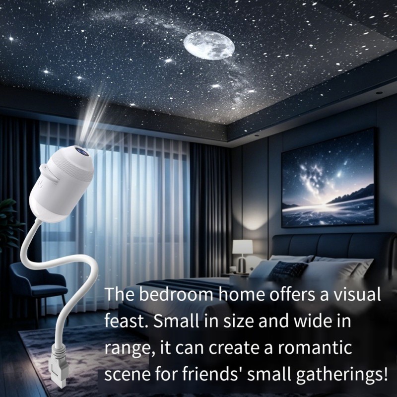 Projektor USB Mini Galaxy Star – Planetarium Projector Home recenzja i cena