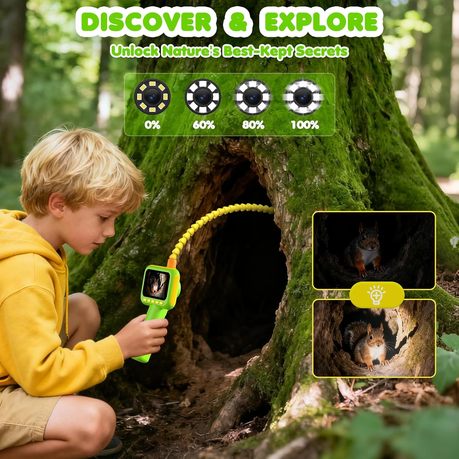 Endoskop dla dzieci, kamera in – Science Toy recenzja i cena