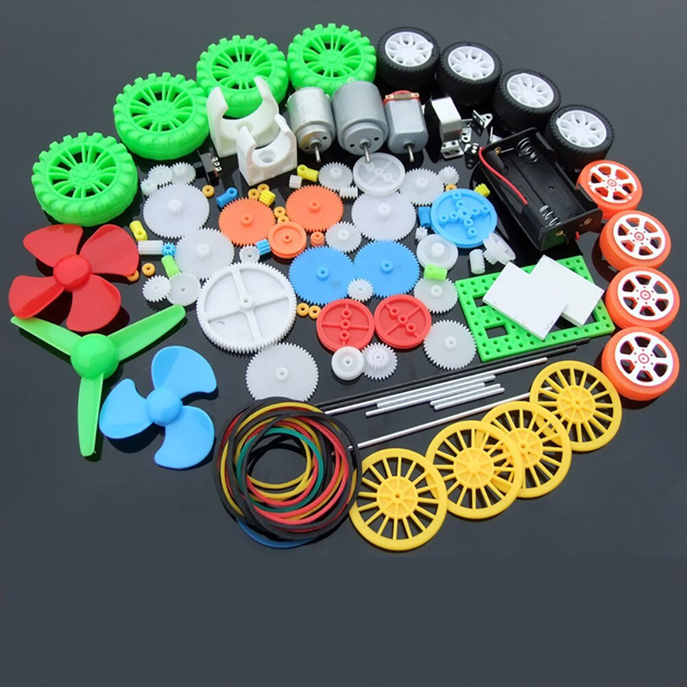 Zestaw 112 szt. silników prądu – Science Toys Diy recenzja i cena