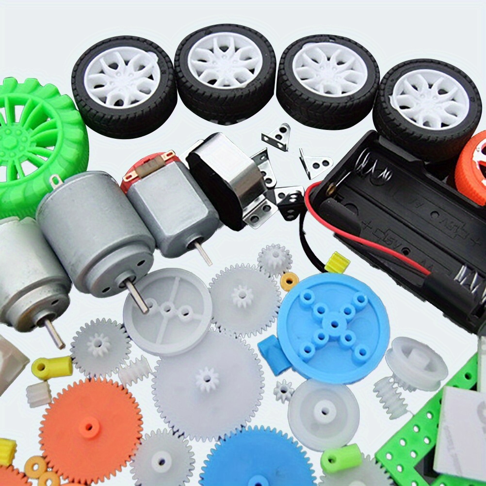 Zestaw 112 szt. silników prądu – Science Toys Diy recenzja i cena