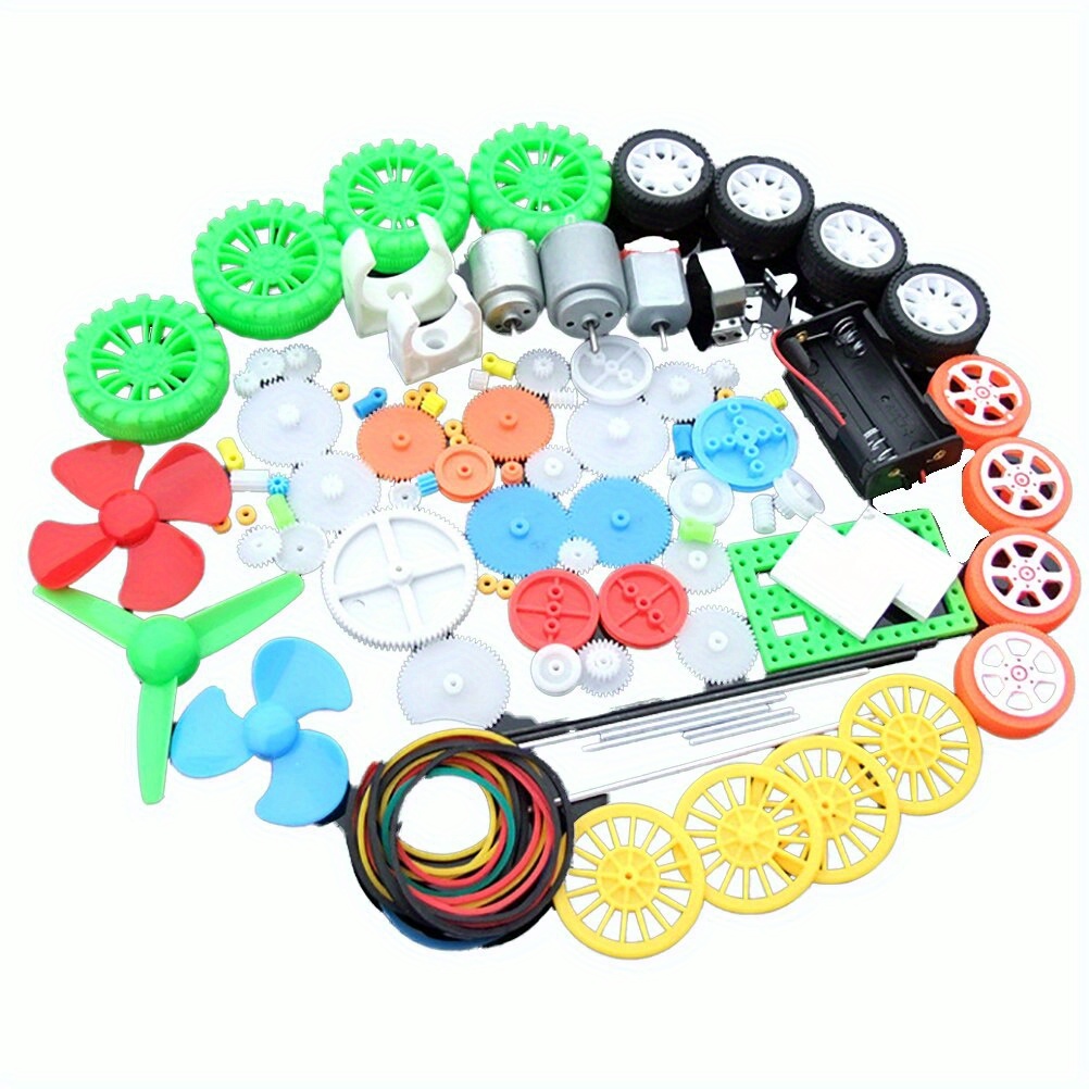 Zestaw 112 szt. silników prądu – Science Toys Diy recenzja i cena
