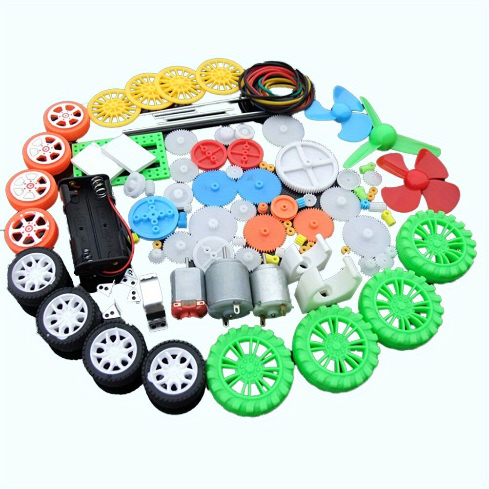 Zestaw 112 szt. silników prądu – Science Toys Diy recenzja i cena